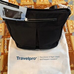 Black Crossbody Bag with Sleek Design